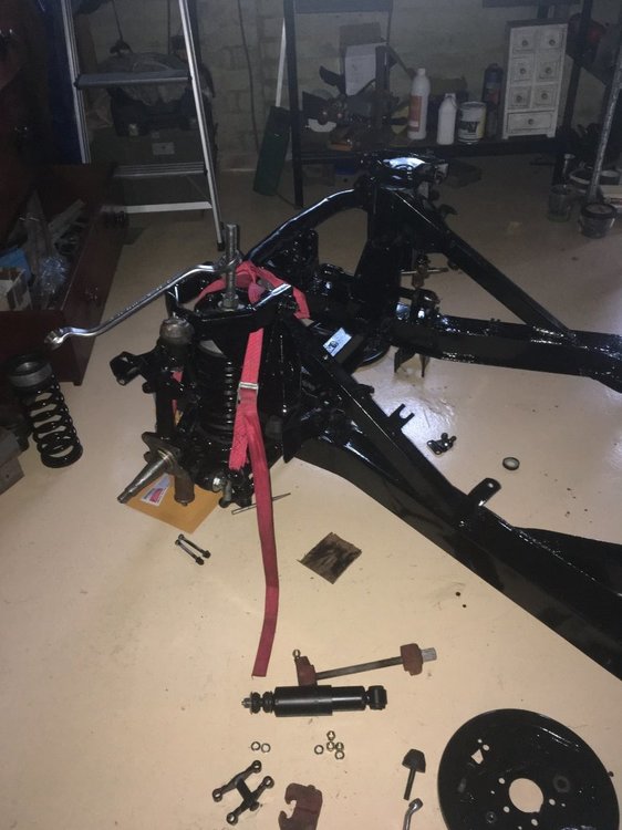 21 May 2017 front suspension going together.JPG