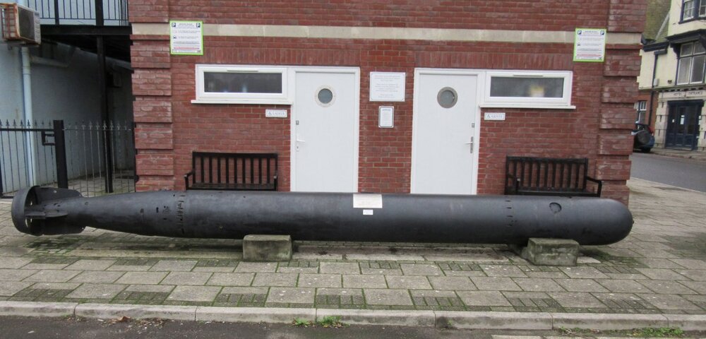 Mark 8 Torpedo Just Outside The Public Conveniences.jpg
