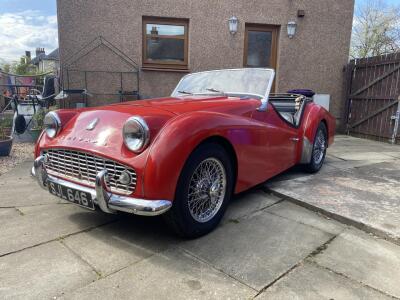 1960 TR3a overdrive