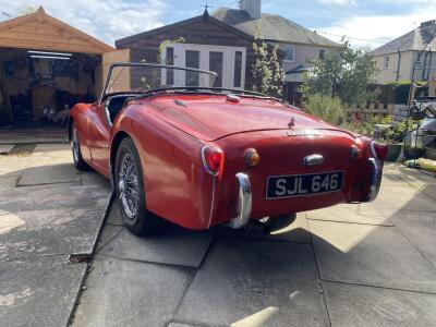 1960 TR3a overdrive