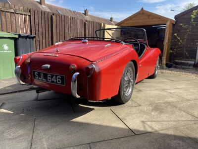 1960 TR3a overdrive