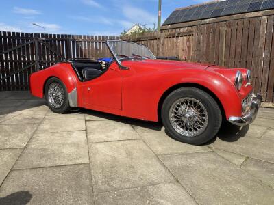 1960 TR3a overdrive