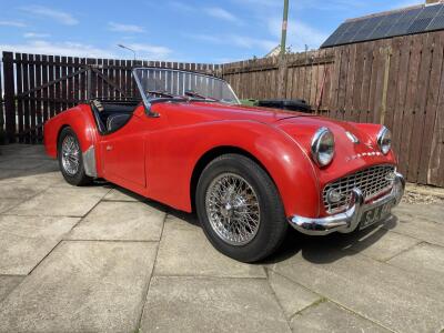 1960 TR3a overdrive