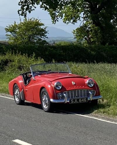 1960 TR3a overdrive