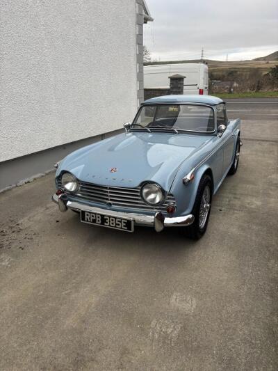 1967  Triumph tr4a