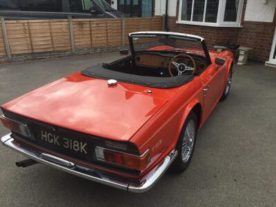 1972 TR6 CP 150bhp For Sale £17500