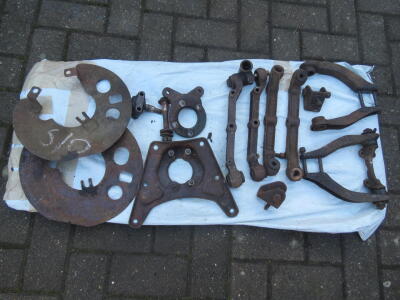 Assorted TR front suspension parts