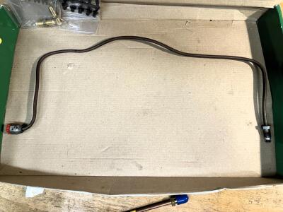 Brake Pipe Set For TR6 with Metric Calipers