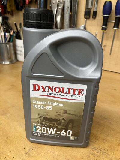 Dynolite 20W-60 Oil