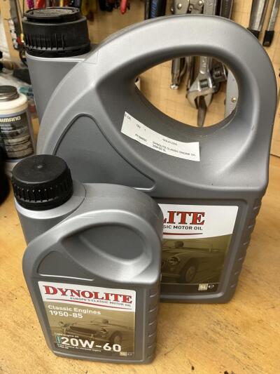 Dynolite 20W-60 Oil