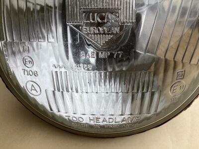 GENUINE LUCAS 700 HEADLIGHT - EUROPEAN
