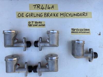 Girling OE Brake Master Cylinders For Sale for TR4/4A - Reconditioned by Past Parts