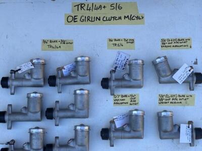 Girling OE Clutch Master Cylinders For Sale for TR4/4A and 5/6- Reconditioned by Past Parts