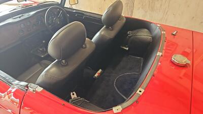 Leather seats