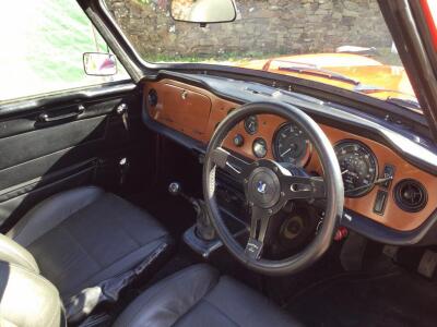 Leather seats
