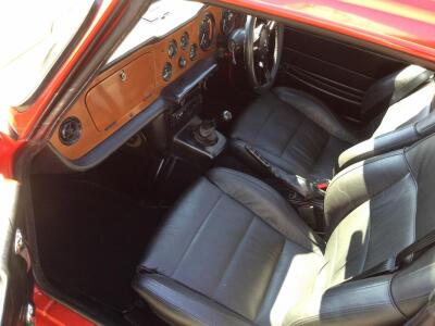 Leather seats