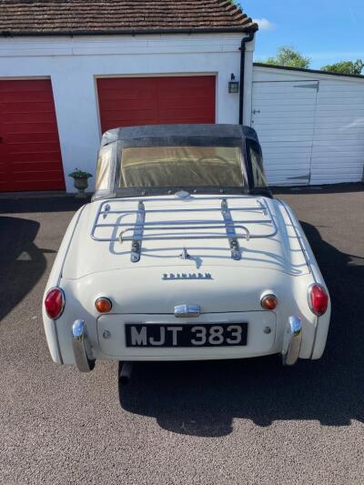 Original UK TR3A with heritage certificate