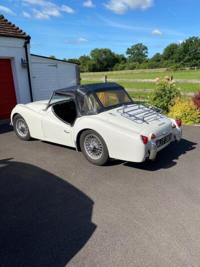 Original UK TR3A with heritage certificate