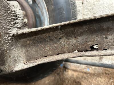 Rolling TR4A Live axle Chassis for sale