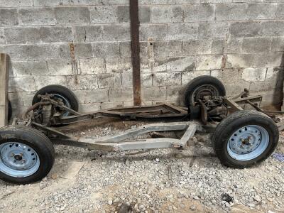 Rolling TR4A Live axle Chassis for sale