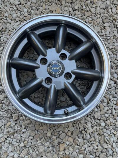 Set of TR4, 4A, 5 and 6 Replica Bolt on Minilight Alloy Wheels