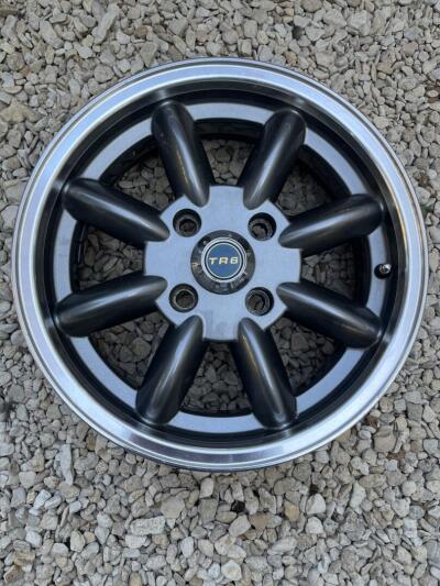 Set of TR4, 4A, 5 and 6 Replica Bolt on Minilight Alloy Wheels