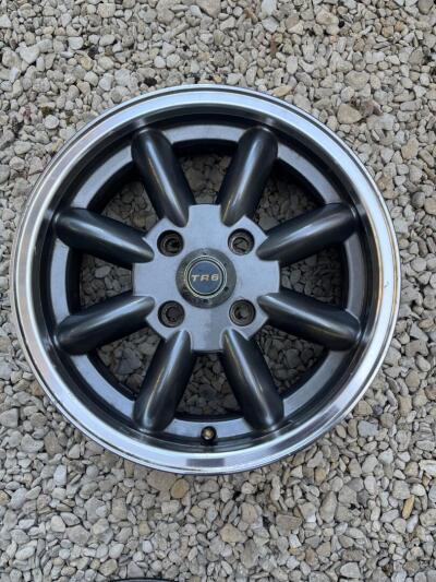 Set of TR4, 4A, 5 and 6 Replica Bolt on Minilight Alloy Wheels