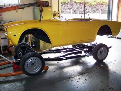 Supercharged Triumph TR6