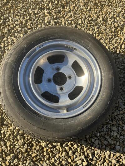 TR4 / TR5 / TR6 6x15 Wolfrace Wheels