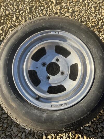 TR4 / TR5 / TR6 6x15 Wolfrace Wheels