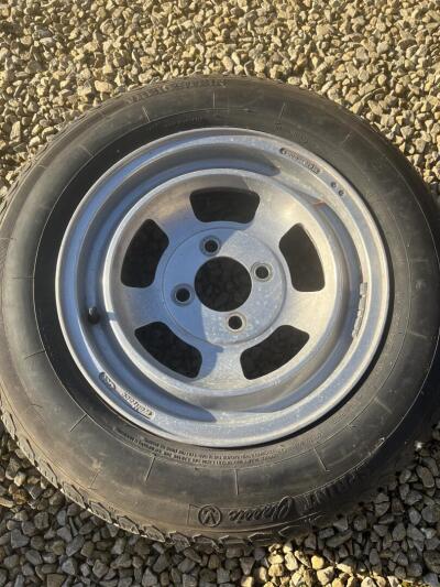 TR4 / TR5 / TR6 6x15 Wolfrace Wheels