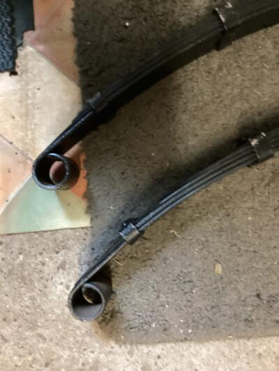 TR4 Rear Leaf springs deep dish