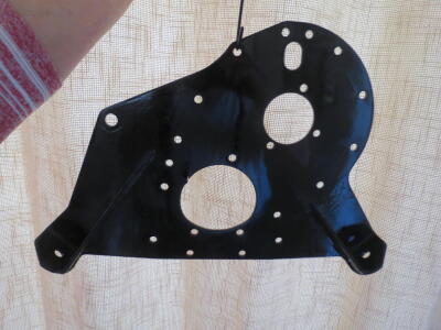 TR4-4A front engine mounting plate