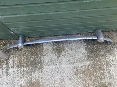 TR4/4A/5 Bumpers - Front/Rear - Complete - Solid