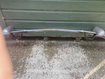 TR4/4A/5 Bumpers - Front/Rear - Complete - Solid
