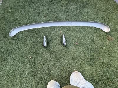 TR4A/5 front bumper with overriders