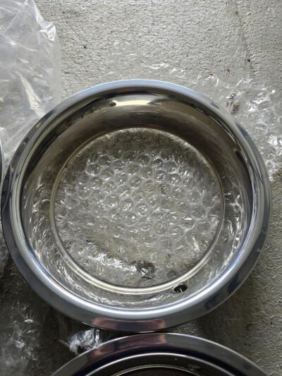 TR6 16" SS wheel embellishers