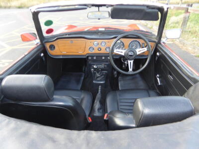 TRIUMPH TR6 – 1975, RHD, OVERDRIVE, PETROL FUEL INJECTION.