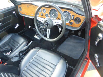 TRIUMPH TR6 – 1975, RHD, OVERDRIVE, PETROL FUEL INJECTION.