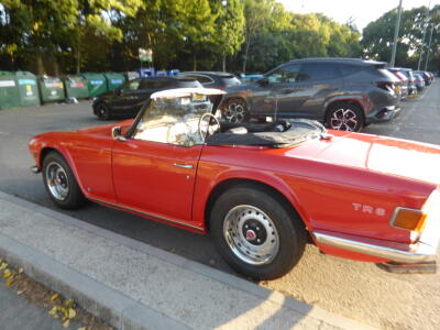TRIUMPH TR6 – 1975, RHD, OVERDRIVE, PETROL FUEL INJECTION.