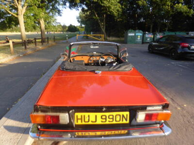 TRIUMPH TR6 – 1975, RHD, OVERDRIVE, PETROL FUEL INJECTION.