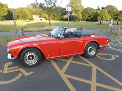 TRIUMPH TR6 – 1975, RHD, OVERDRIVE, PETROL FUEL INJECTION.