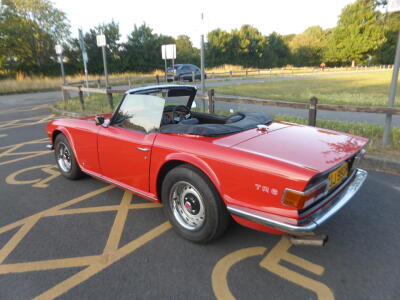 TRIUMPH TR6 – 1975, RHD, OVERDRIVE, PETROL FUEL INJECTION.