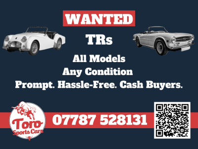 TRIUMPH TRs WANTED