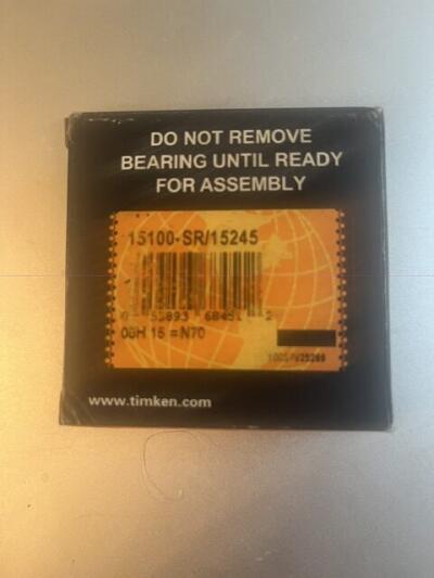 Timken 15000-SR/15245 bearings - TR6 differential and other