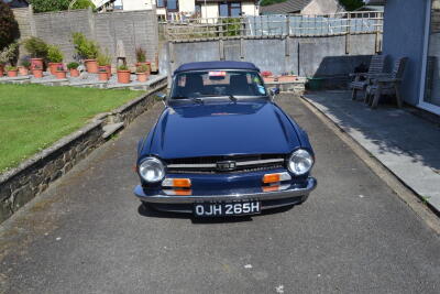Triumph TR6cp with overdrive for sale