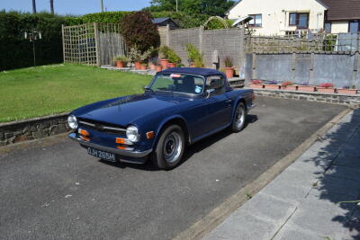 Triumph TR6cp with overdrive for sale