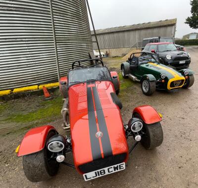 KVG attend a misty morning at Browns Classics Breakfast Meet
