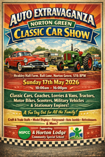 Auto Extravaganza Norton Green Classic Car Show