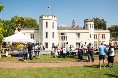 Brunel TRs at Lympsham Village Fete